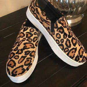 Sam Edelman Leopard slip on sneaker